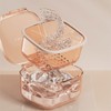 Three Layer Braces Case Denture Retainer Orthodontic Organizer Drainage Layered