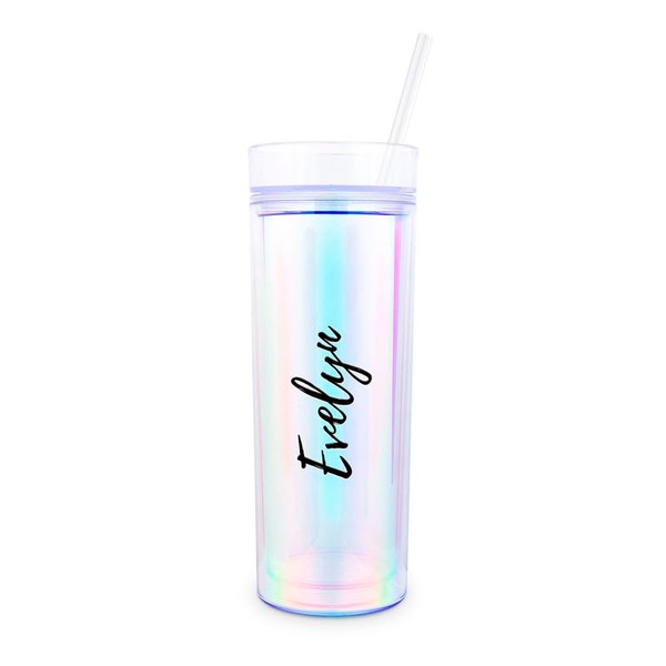 WEDDINGSTAR Reusable Water Bottle 16 Ounce – Customizable Eco-Friendly Plastic