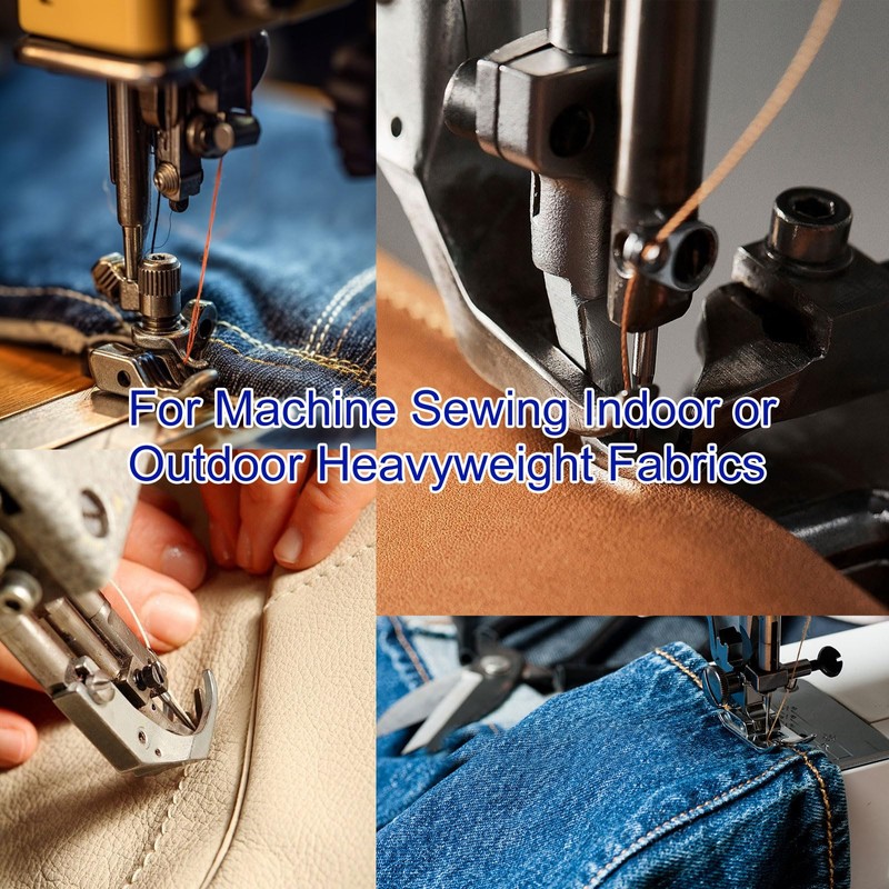 Zwzxd Extra Strong Upholstery Repair Sewing Thread Kit Including 7