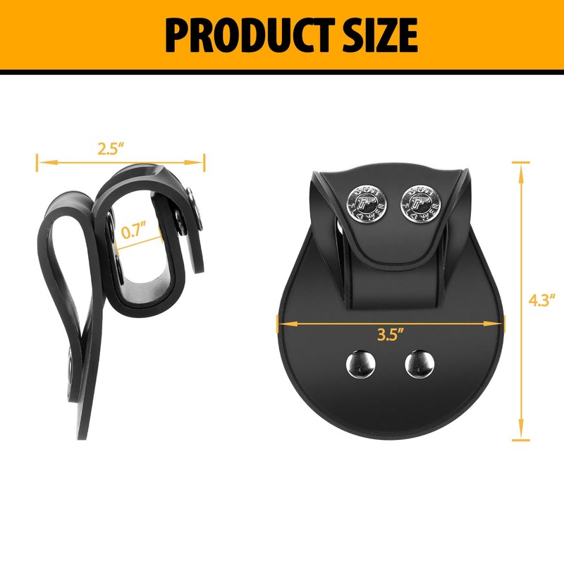 GUN & FLOWER Universal Case Holder Pouch, Compatible with ASP