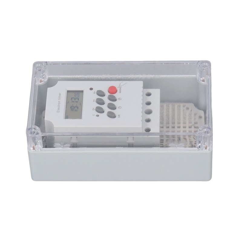 Swimming Pool Pump Timer Waterproof Digital Timer Box Programmable Time