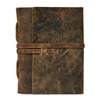 LEATHER VILLAGE Lined Vintage Paper Leather Bound Journal-260 Pages, Rustic