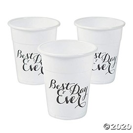 Best Day Ever Plastic Cups - 150 Pc. - Party Supplies - 150 Pieces
