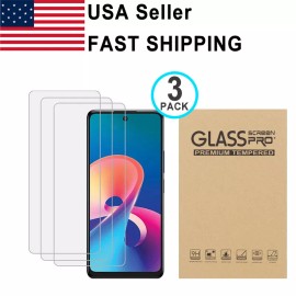 For TCL 3PACK Tempered Glass Screen Protector for TCL 50 XL 5G/50 XE/50 LE - For TCL 50 XE