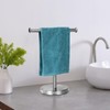 Songtec Hand Towel Holder Stand for Bathroom Vanity Countertops, Fingertip