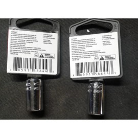Craftsman Two New Craftsman 1/4 Inch Drive Bit Adapter Socket