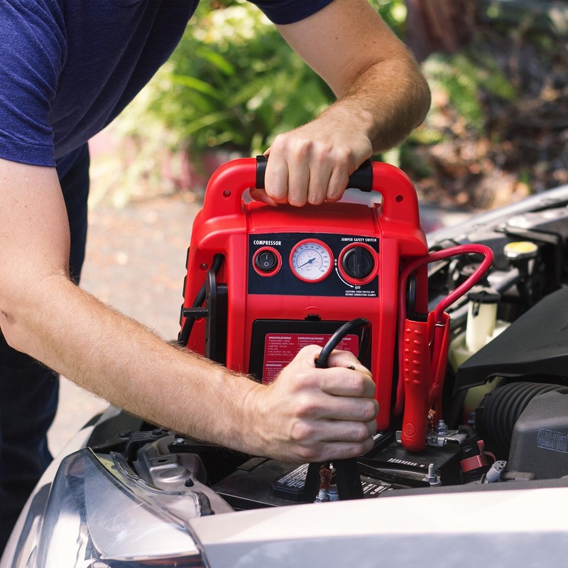Wagan EL7552 Jumpboost V8 Air 1000 Peak Amps Jump Starter