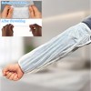 LOYORTY - 400 fundas de plástico para brazos impermeables, fundas