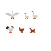 Faller FA151909 Chickens, Ducks and Geese, Multi-Colour