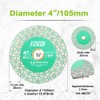 FACHLICH Diamond Tile Saw Blade 4" 105mm Cut off Wheel