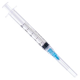 3ml with 23 Gauge 1 Inch, Lab Supplie, for Industrial Scientific Labs, Liquid Dispensing, Pack of 100