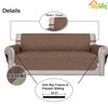 Easy-Going Reversible Couch Cover for 3 Cushion Couch Sofa Cover