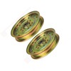 Replacement part fits 2 Pc Flat Idler Pulley 48" 52"