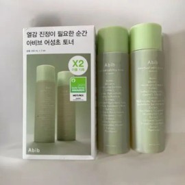 아비브 어성초 카밍 토너 스킨부스터 더블 기획 (200ml+200ml) 수분진정 Abib Mugwort Calming Toner Skin Booster Double Set (200ml+200ml) Moisture Soothing
