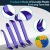 Keze 7 Pcs Auto Plastic Trim Removal Pry Tool &