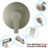 DOLGABA Shower Valve Handle Single Function Shower Mixer Valve Kit