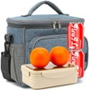FlowFly Insulated Reusable Lunch Bag Adult Large Lunch Box for