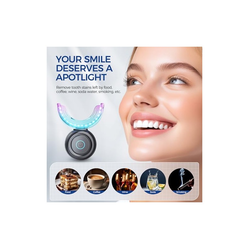【Kit de blanqueamiento dental】: Consiga una sonrisa más brillante con