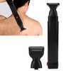 Electric Back Hair Shaver Trimmer USB Folding DoubleSided Body Hair