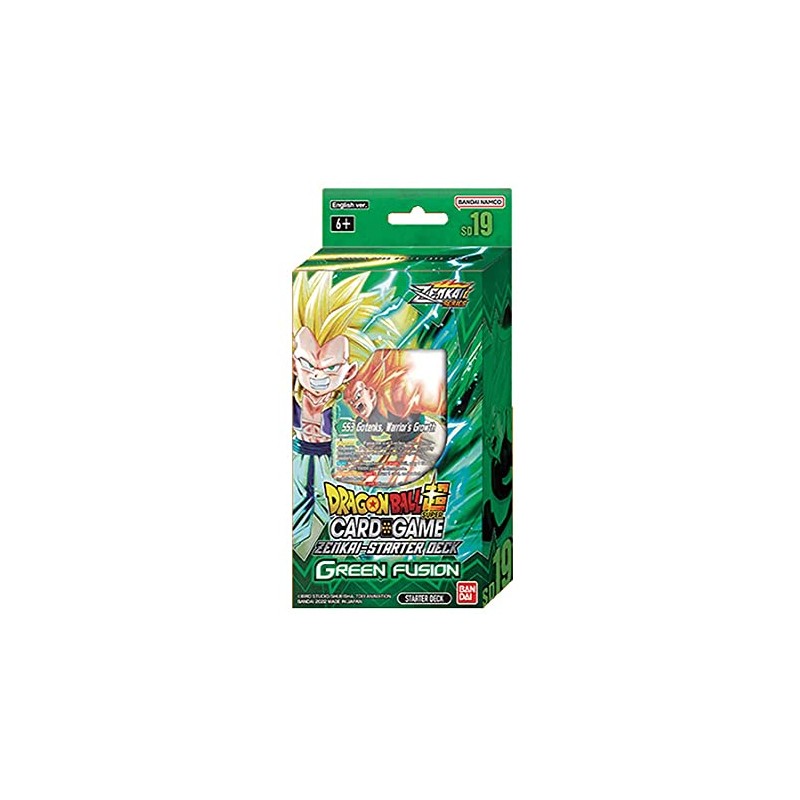 Dragon Ball Super TCG 19 SD19 Green Fusion Starter Deck