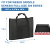 Rilime Griddle Cover for Weber Genesis 300 Series,Flat Top Griddle