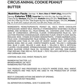 Animal Cookie Peanut Butter Treat Snack Dessert Cream Cheese Frosting Sprinkles