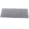 Keyboard Keycaps 132 Keys Pudding Transparent OEM Height PBT Two