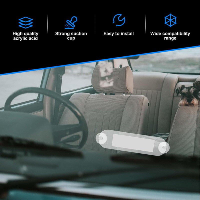 2PCS EZ Pass Holder, Transponder Holder, EZ Pass Holder with