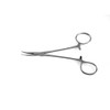 Halstead Mosquito Forceps 5" Curved Serrated Jaws Hemostat Clamps -