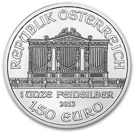 2013 1 Ounce Silver Austrian Philharmonic