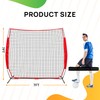 7x7 ft Barricade Backstop Net, Sports Barrier Net, Multi-Sport Backstop