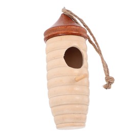 FUNOMOCYA Decorative Hummingbird House Ky0229 Attractive Bird Nest Kit for Outdoor Garden Swing Nest