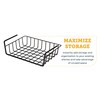 SnapSafe Hanging Shelf Document Basket, 76012 - Coated Wire Basket