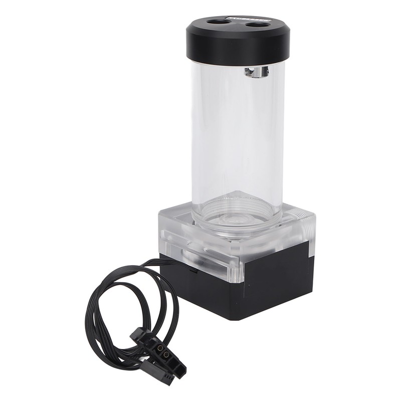 Water Cooling Reservoir 15cm 550L/H 10W 12V DC 3.5m Pump