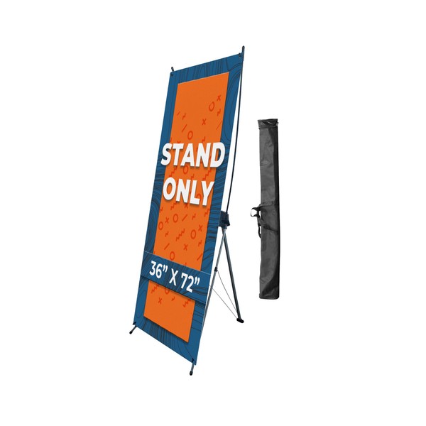 Heavy Duty Premium X Banner Holder by DreamController I Adjustable
