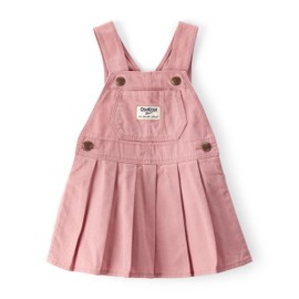 Oshkosh Girls World's Best Overalls, Pink Skirtall, 24M