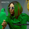 ZENOTTIC Multicolour Round Retro Sunglasses for Men & Women, Polarised