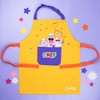 Chefclub Unisex Children's Cotton Apron, Yellow, One Size, yellow