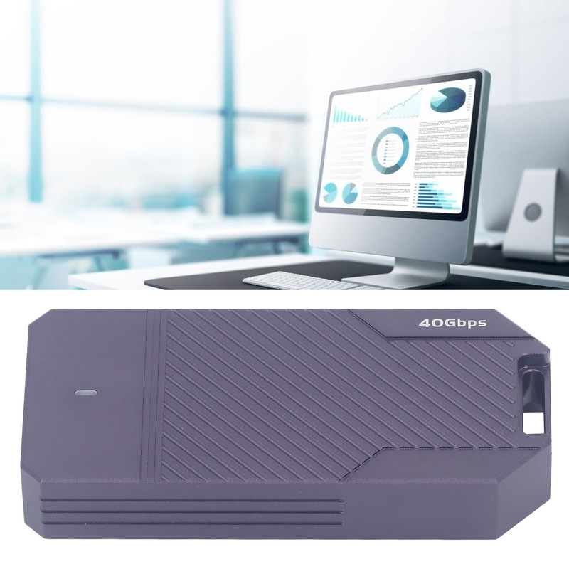 USB 4.0 SSD Enclosure 40Gbps M.2 NVME Solid State Drive