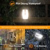 Clip On Solar Motion Lights Outdoor Waterproof, 800LM, 70 LED,
