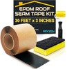EPDM Rubber Roofing Seam Tape Kit - 30ft x 3in