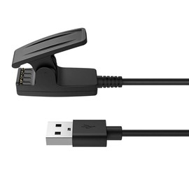 Emilydeals Charger for Garmin Lily, Vivomove HR, Forerunner 235/35/230/630/645/735XT, Approach S20/G10 Replacement Charging Clip Sync Data Cable (3.3ft/1m) (1)