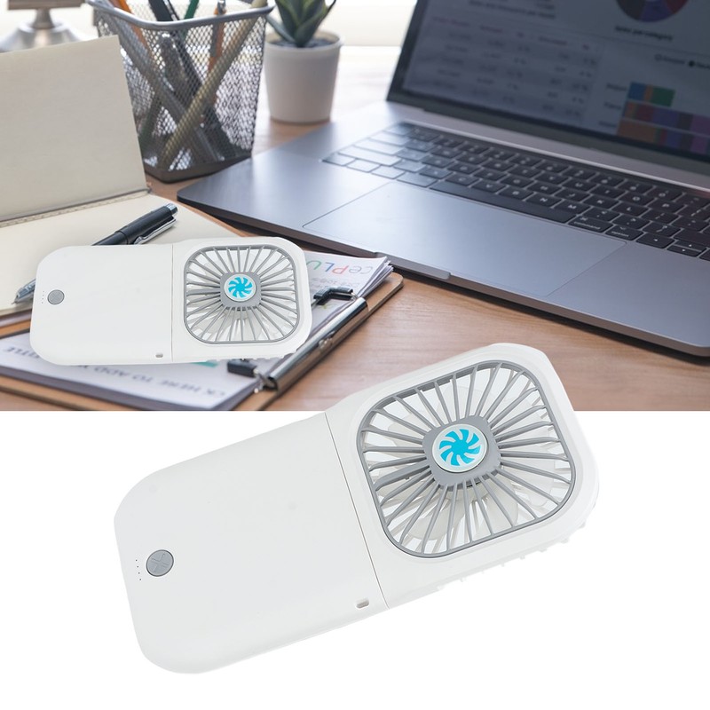 Folding Mini Fan Multifunctional Hanging Neck Mute USB Mini Fan