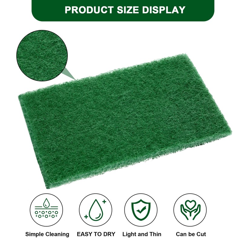 Sibba Pack of 10 Scouring Pads, Kitchen Sponge, High Performance