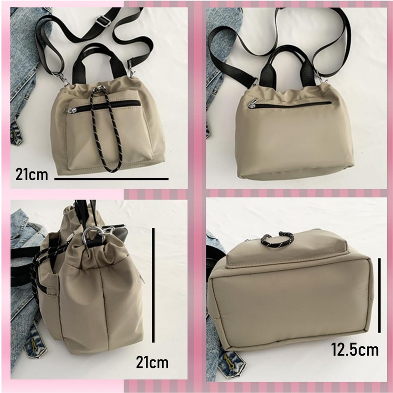 one's One One Bag, Tote, 2-way, Shoulder Strap, Nylon, Zipper,