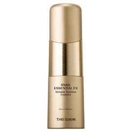 The Saem Snail Essential EX Wrinkle Solution Essence, 50ml, 1 piece / 더샘 스네일 에센셜 EX 링클 솔루션 에센스, 50ml, 1개