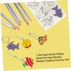 COHEALI 1set Shrink Kit Creative Heat Shrink Art Material for