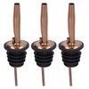 10Pcs Liquor Pourer Stainless Steel Wine Pourer Stopper Bar Tool