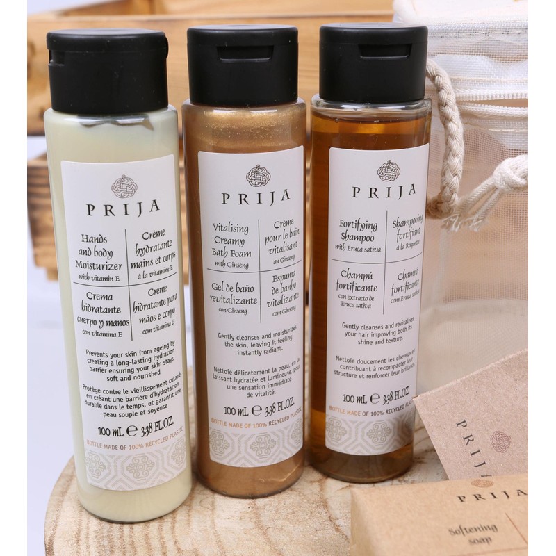 sarcia Prija Cosmetic Set for Aeroplane Shampoo Bath Foam Massage