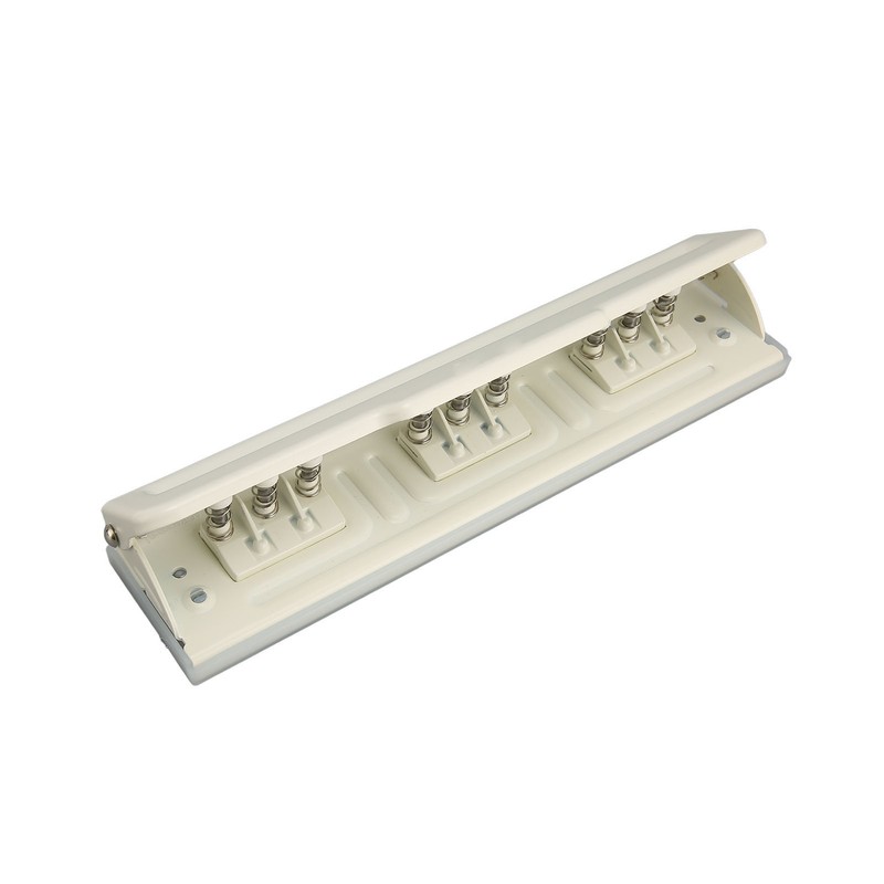 9 Hole Punch White Manual 8 Sheet Capacity DIY Hole
